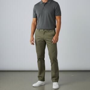 Dockers All Day Khaki Pants NWT Men's Sz 36x30 Brown-Gray Straight Leg Classic